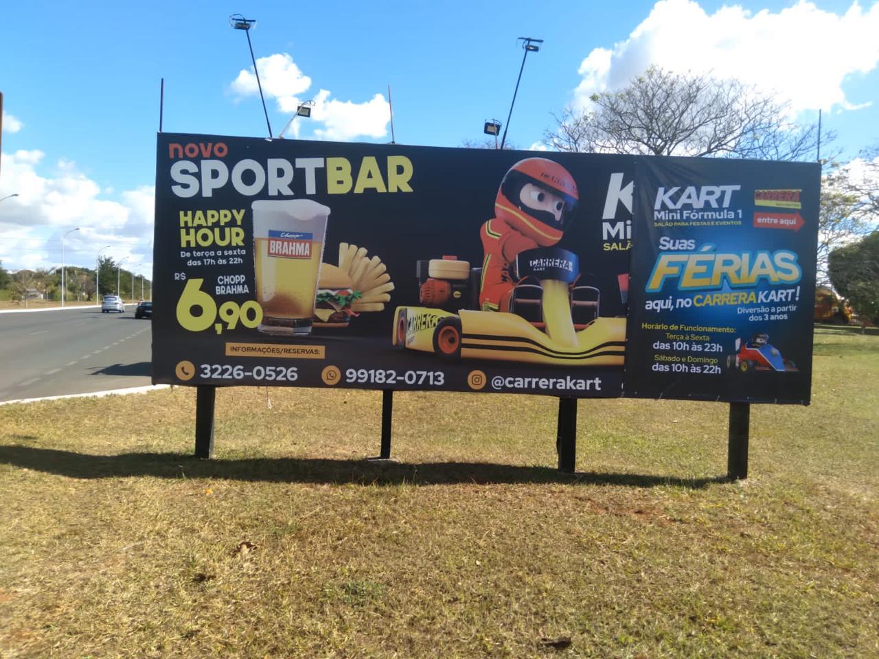 Banner e painel produzido pela Miolo — projeto 1