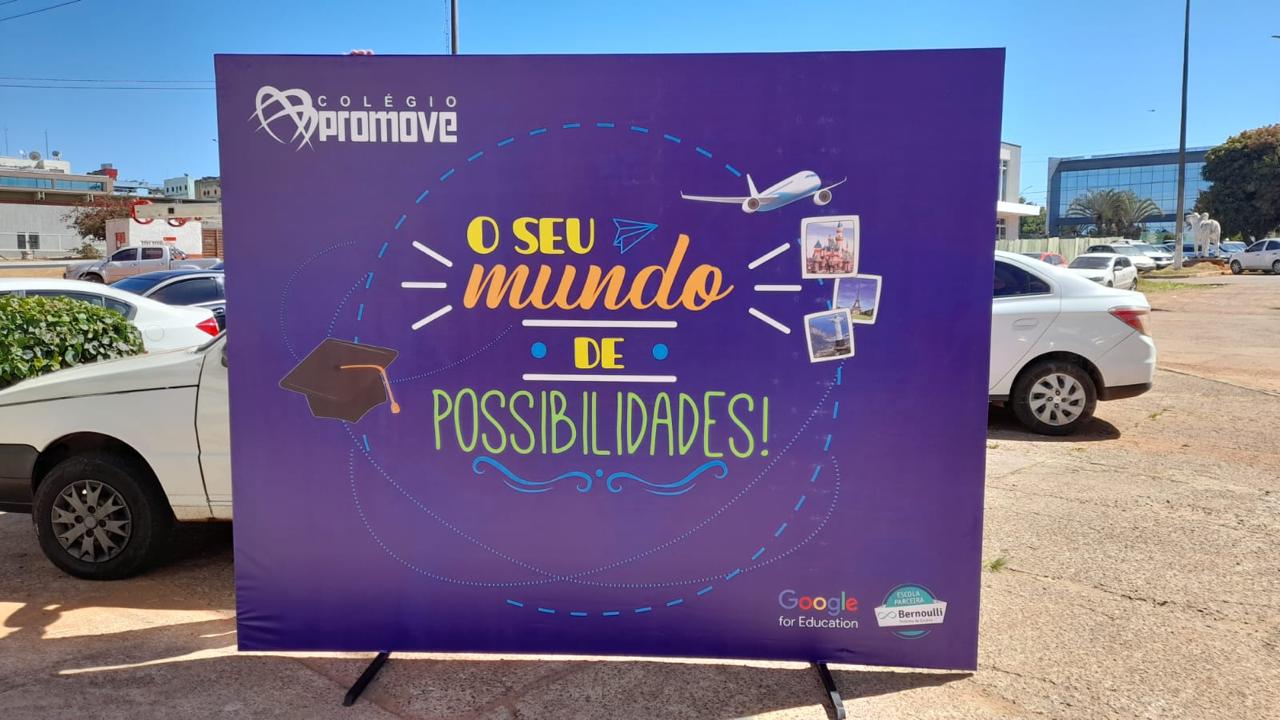 Banner e painel produzido pela Miolo — projeto 3